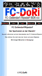 Mobile Screenshot of fc-dori.de